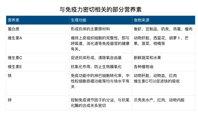 均衡营养，提升免疫力的关键要素